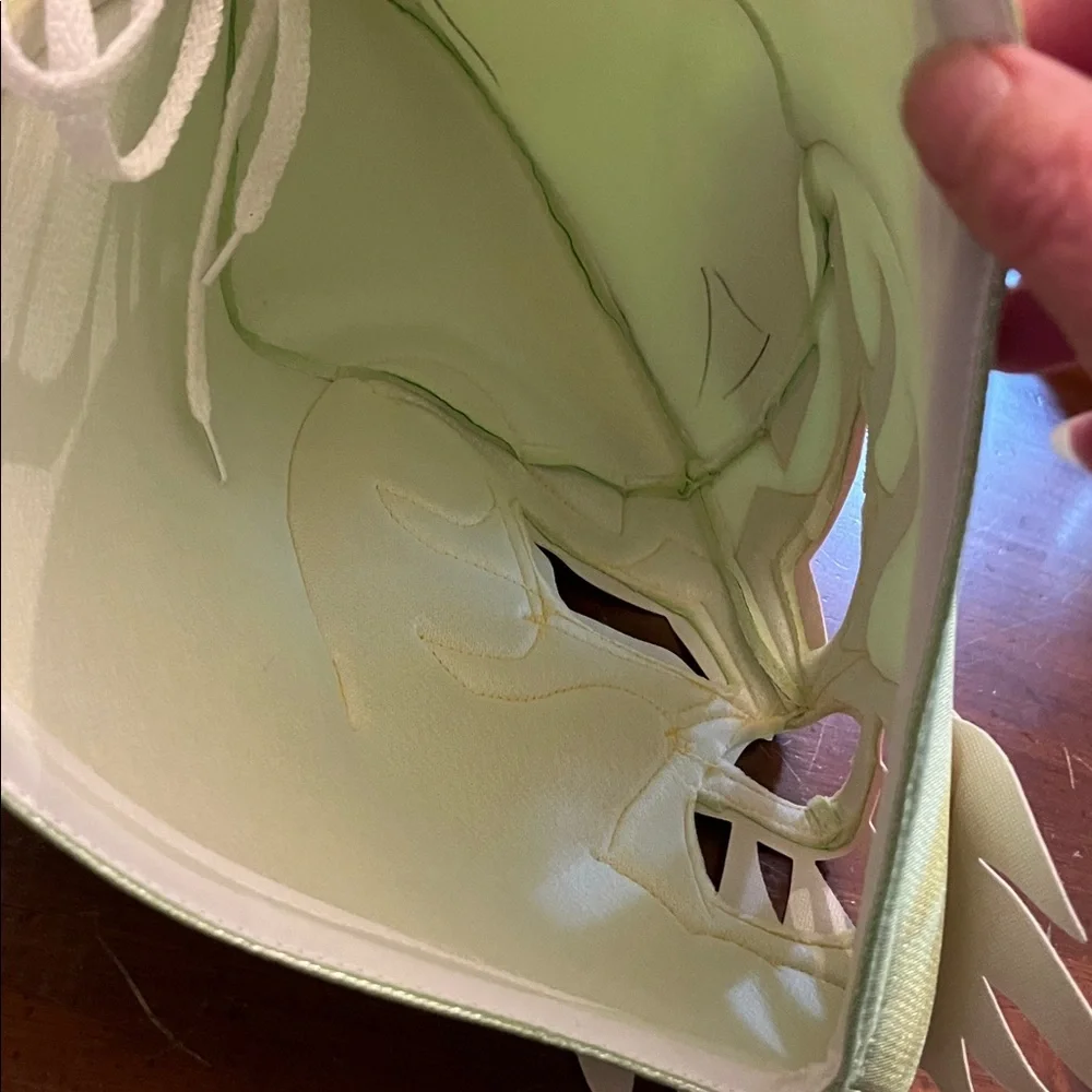 Red and Green Wrestling Mask from Mexico